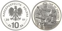 10 złotych 2001, Jan III Sobieski, moneta w idea