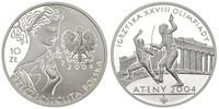 10 złotych 2004, Igrzyska XXVIII Olimpiady Ateny