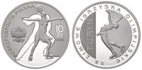10 złotych 2006, Turyn - Łyżwiarstwo, moneta w p
