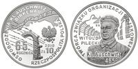 10 złotych 2010, 65. rocznica KL Auschwitz-Birke