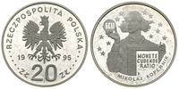 20 złotych 1995, ECU - Mikołaj Kopernik, moneta,