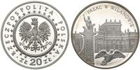 20 złotych 2000, Pałac w Wilanowie, moneta w ide