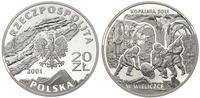 20 złotych 2001, Kopalnia Soli w Wieliczce, mone