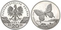 20 złotych 2001, Paź Królowej, moneta w idealnym