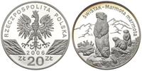 20 złotych 2006, Świstak, moneta w idealnym stan