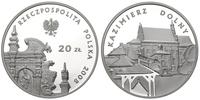 20 złotych 2008, Kazimierz Dolny, moneta w ideal