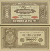 50.000 marek polskich 10.10.1922, seria H, piękn