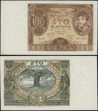 100 złotych 9.11.1934, seria C.S., bardzo ładne,