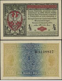 1/2 marki polskiej 9.12.1916, "Generał…", seria 