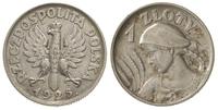 1 złoty 1925, Londyn, Głowa kobiety, Parchimowic