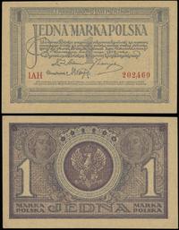 1 marka polska 17.05.1919, seria I AH, dolny pra