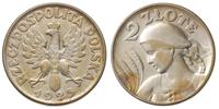 2 złote 1925 bez kropki, Filadelfia, Kobieta z k