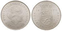 10 guldenów  1973, Utrecht, 25-lecie panowania, 