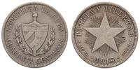 40 centavos 1915, srebro 9.77 g, patyna, KM 14.3