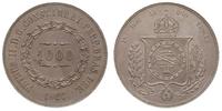 1.000 reis 1866, srebro '917' 12.67 g, patyna, K