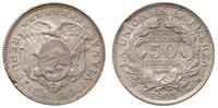 50 centavos 1903/MM, srebro '900' 11.37 g, wada 