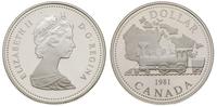 1 dolar 1981, Kolej Transkontynentalna, srebro '
