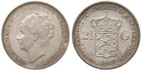 2 1/2 guldena 1937, Utrecht, srebro "720" 25 g, 
