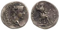 denar suberatus 36-37, Rzym, Aw: Głowa cesarza w