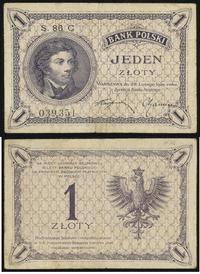 1 złoty 28.02.1919, seria S.86 C, Miłczak 47b