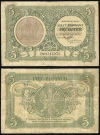 5 złotych 1.05.1925, seria F, Miłczak 61