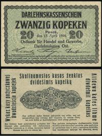 20 kopiejek 17.04.1916, Miłczak P1, Ros 457