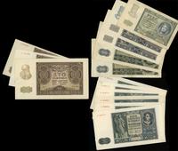 lot: 14 szt banknotów 1940-1941, w zestawie: 5 z
