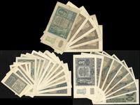 lot: 29 szt banknotów 1940-41, w zestawie: 2x 1 