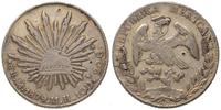 8 reali 1879, Meksyk, srebro '903' 26.80 g, ślad