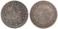 20 kurush AH 1293 (1856), srebro '830' 24.09 g, 