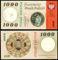 1.000 złotych 29.10.1965, WZÓR seria A0000000, p