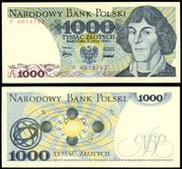 1.000 złotych 2.07.1975, seria P, wyśmienite, Mi