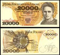20.000 złotych 1.02.1989, seria E, U, Z, Y przyk