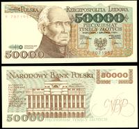 50.000 złotych 1.12.1989, seria Y, wyśmienite, M