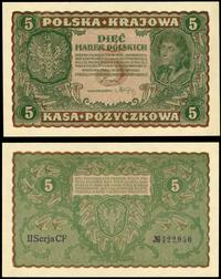 5 marek polskich 23.08.1919, w ofercie 3 banknot