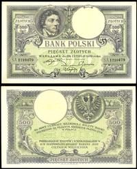 500 złotych 28.02.1919, seria S.A. 1210479, ugię
