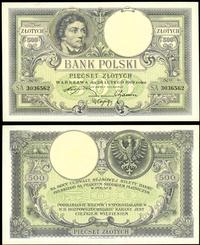 500 złotych 28.02.1919, seria S.A. 3036562, na g