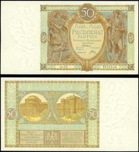 50 złotych 1.09.1929, Seria EB. 9940849, piękne,