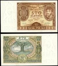 100 złotych 9.11.1934, seria BS., lewy i prawy d