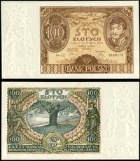 100 złotych 9.11.1934, seria CZ. 0169115, piękne