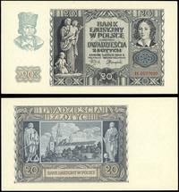 20 złotych 1.03.1940, oferowane banknoty 20 złot