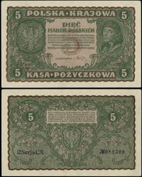 5 marek polskich 23.08.1919, II serja CX, ślad p