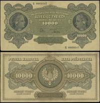 10.000 marek polskich 11.03.1922, seria E, złożo