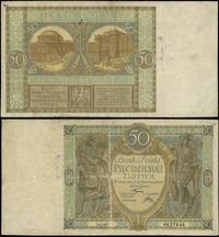 50 złotych 28.08.1925, seria AN, rzadki banknot,
