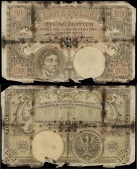 1.000 złotych 28.02.1919, seria S.A., rzadki ban