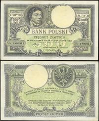 500 złotych 28.02.1919, seria S.A. 1806811, zgię