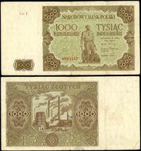 1.000 złotych 15.07.1947, seria E 4002257, Miłcz