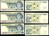 lot: 3x 1.000 złotych 1975-79, w zestawie 1000 z