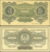 10.000 marek polskich 11.03.1922, seria C, piękn