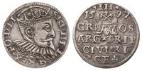 trojak 1597, Ryga, patyna, Iger R.97.1.b